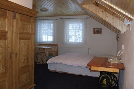 Ubytování Albrechtice - Penzion v Albrechticích II. v Jizerských horách - pokoj
